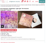 Tablet Screenshot of bridgetownrecords.info